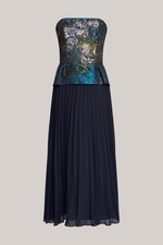 NWT KAY UNGER GIANNINA TEA LENGTH DRESS Size 12 Maxi Dress