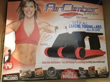 NEW Air Stepper Climber Fitness Machine Resistant Cords & Accessories w/ Box NEW