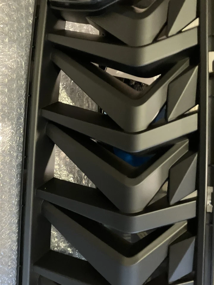 Mustang RTR 2018-2023 estilo parrilla superior LED DRL señal de giro GT EcoBoost negro Foto 3 de 4