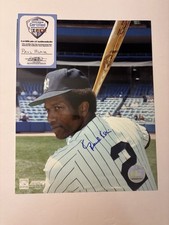 Paul Blair New York Yankees Signed Autographed 8x10 Photo COA Autograph