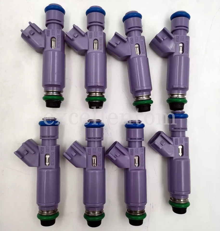 Juego de 8 inyectores de combustible Mustang GT 1996-2004 4,6 genuinos Ford Racing 24 lb libras Foto 3 de 4