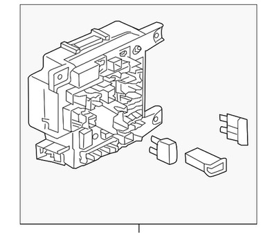 Genuine Mitsubishi Fuse & Relay Box 8637A478