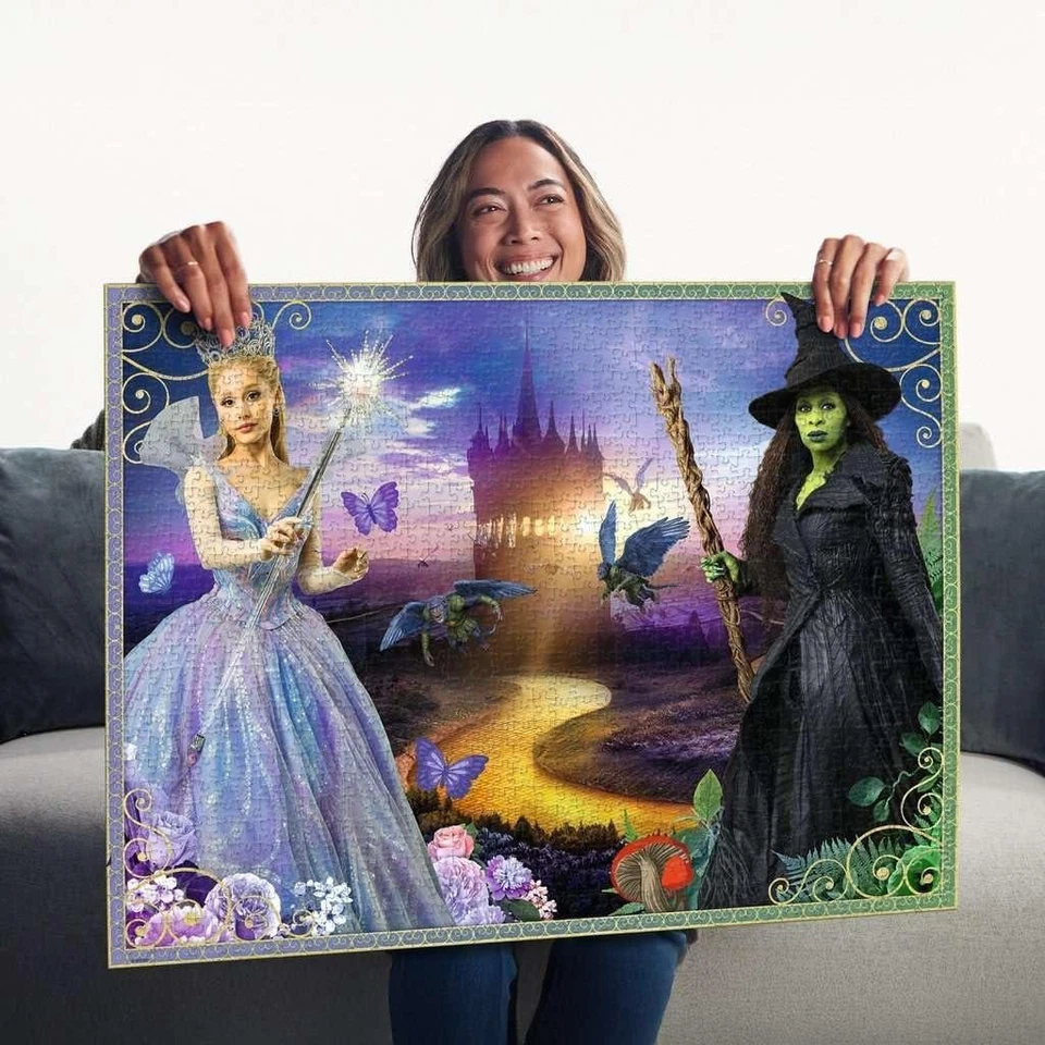Wicked Puzzle 1500 Piece Wicked The Movie Part 2 Jigsaw - Image 3 of 4