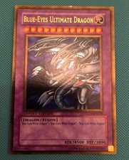 Yu-Gi-Oh! TCG Blue-Eyes Ultimate Dragon GLD-EN028 LIMITED EDITION Gold Rare