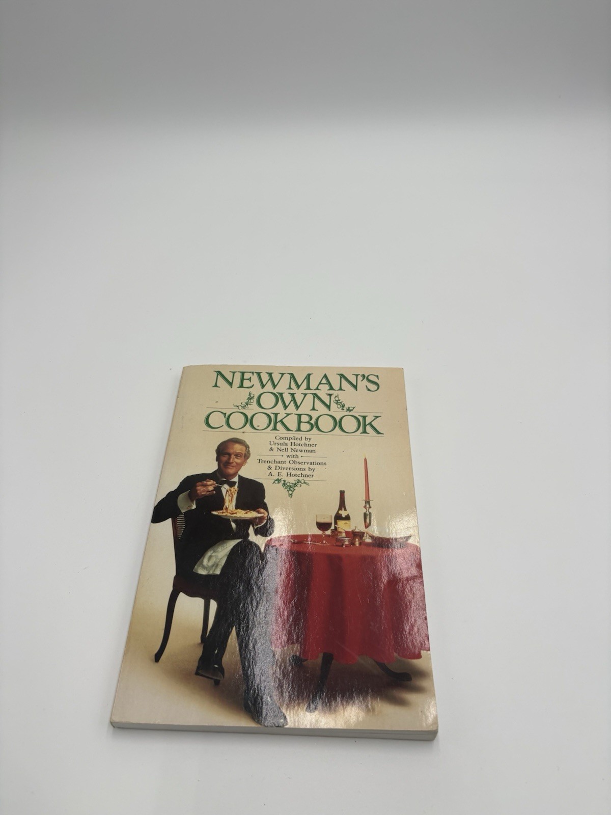 Vtg Newman's Own Cookbook by Ursula Hotchner & Nell Newman, 1985