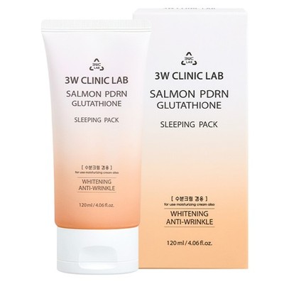 [3W CLINIC] Salmon PDRN Glutathione Sleeping Pack - 120ml