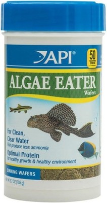 API ALGAE EATER WAFERS Algae Wafer Fish 1 Count (Pack of 1), Multi-colored 
