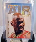 Michael Jordan 1994 Royal Air Promo Card "King" - Gold Signature Retirement Date