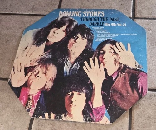 Rolling Stones THROUGH THE PAST, DARKLY (Big Hits Vol.2) ‎1969 LP 1st Press VG+