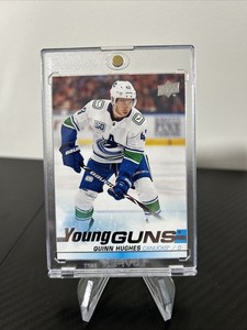 2019 UPPER DECK #249 QUINN HUGHES YOUNG GUNS RC ROOKIE