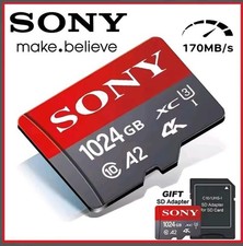 SONY 1TB Micro TF/SD Card 10 SD Card Memory Card For Phone/Cameras /tablet/Drone