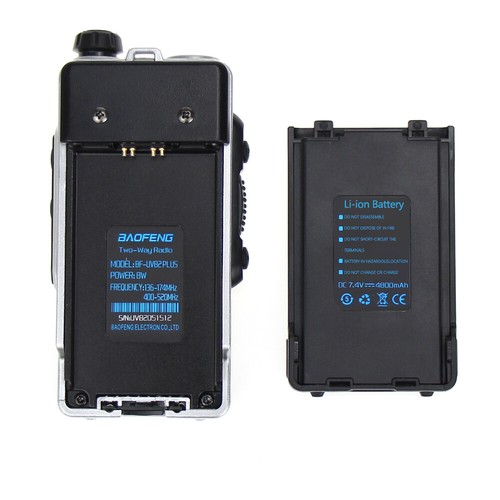 Baofeng BF-UVB2 PLUS (UV-5R Upgrade) UHF VHF Dual Band 2-drożne radio Walkie Talkie - Zdjęcie 3 z 12