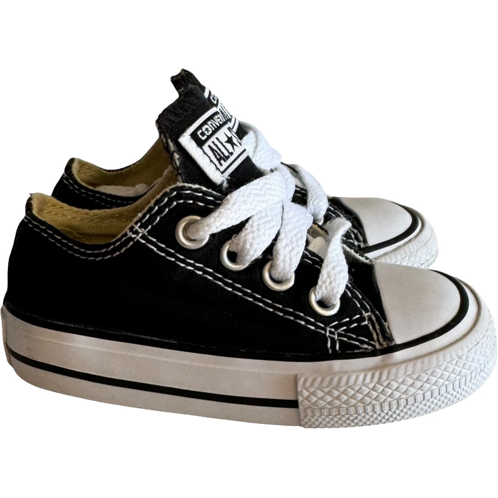 Converse Black Rubber Baby Shoes