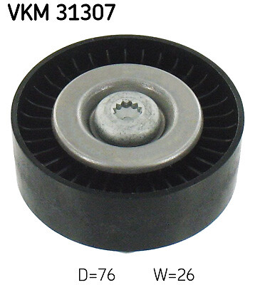 SKF VKM 31307 UMLENK-/FÜHRUNGSROLLE, Keilrippenriemen Links Links Oben Links UNT-image