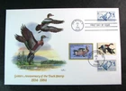 US Stamp FDC Scott# RW51 Widgeons  1984 Used H315