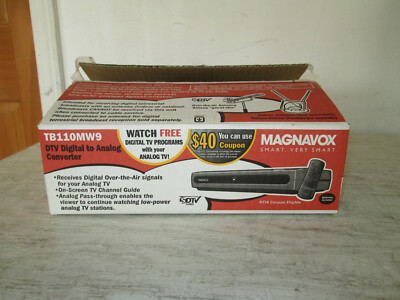 Magnovox DTY Digital to Analog Converter TB110MW9, New Open Box