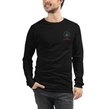 Embroidery Unisex Long Sleeve Tee Indica Edition