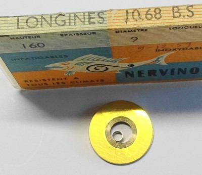 Ressort De Barillet Pour Montre CUPILLARD 233 Le Paon 170K32 – Neuf Sans Emballage