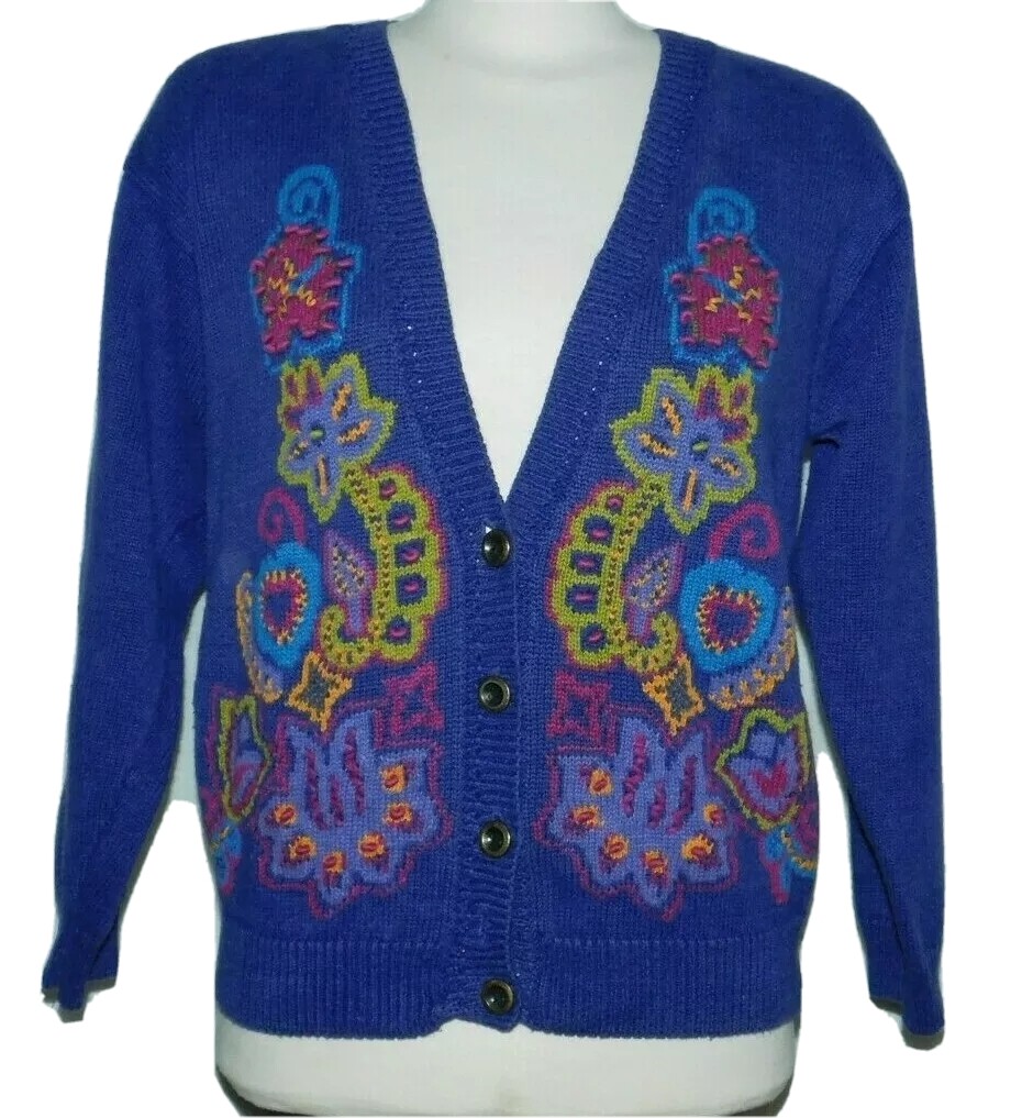 トップス 70s Jantzen Jacquard Knit Cardigan 70s Jantzen Jacquard Knit Cardigan