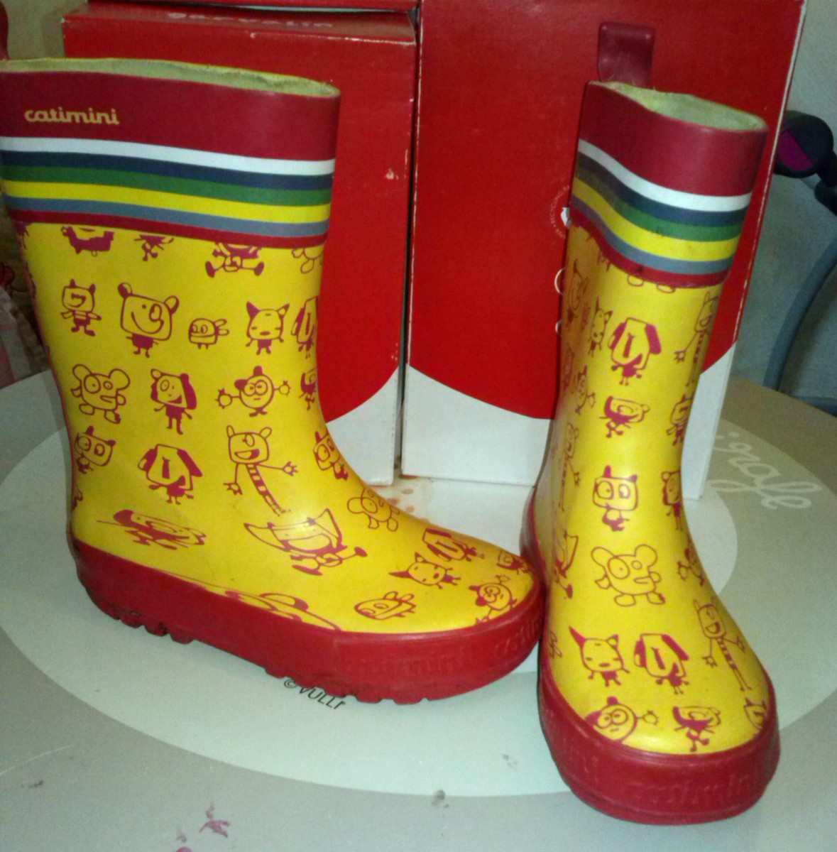 bottes caoutchouc fille ou garçon pointure 25 26 27