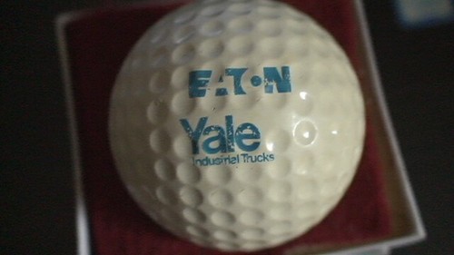 Vintage Eaton Yale Industrial Trucks Golf Ball***PGA*** Brand - L04