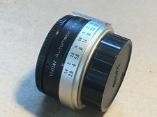 VINTAGE 35mm SLR FILM CAMERA LENS VIVITAR AUTO TELE CONVERTER 2X-5 MINOLTA MOUNT