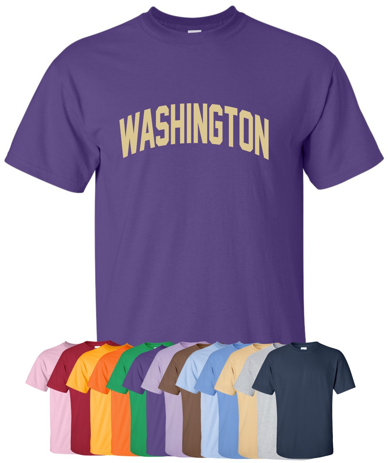 ALTRA T shirt "Washington" nuova S 4XL 30 colori! evergreen state seattle casa vita amore