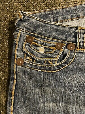 True Religion Jeans Joey Super T Size 31 Cut 600557 Straight True Religion Jeans Joey Super T Size 31 Cut 600557 Straight