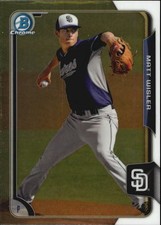 2015 Bowman Chrome Prospects #BCP83 Matt Wisler San Diego Padres
