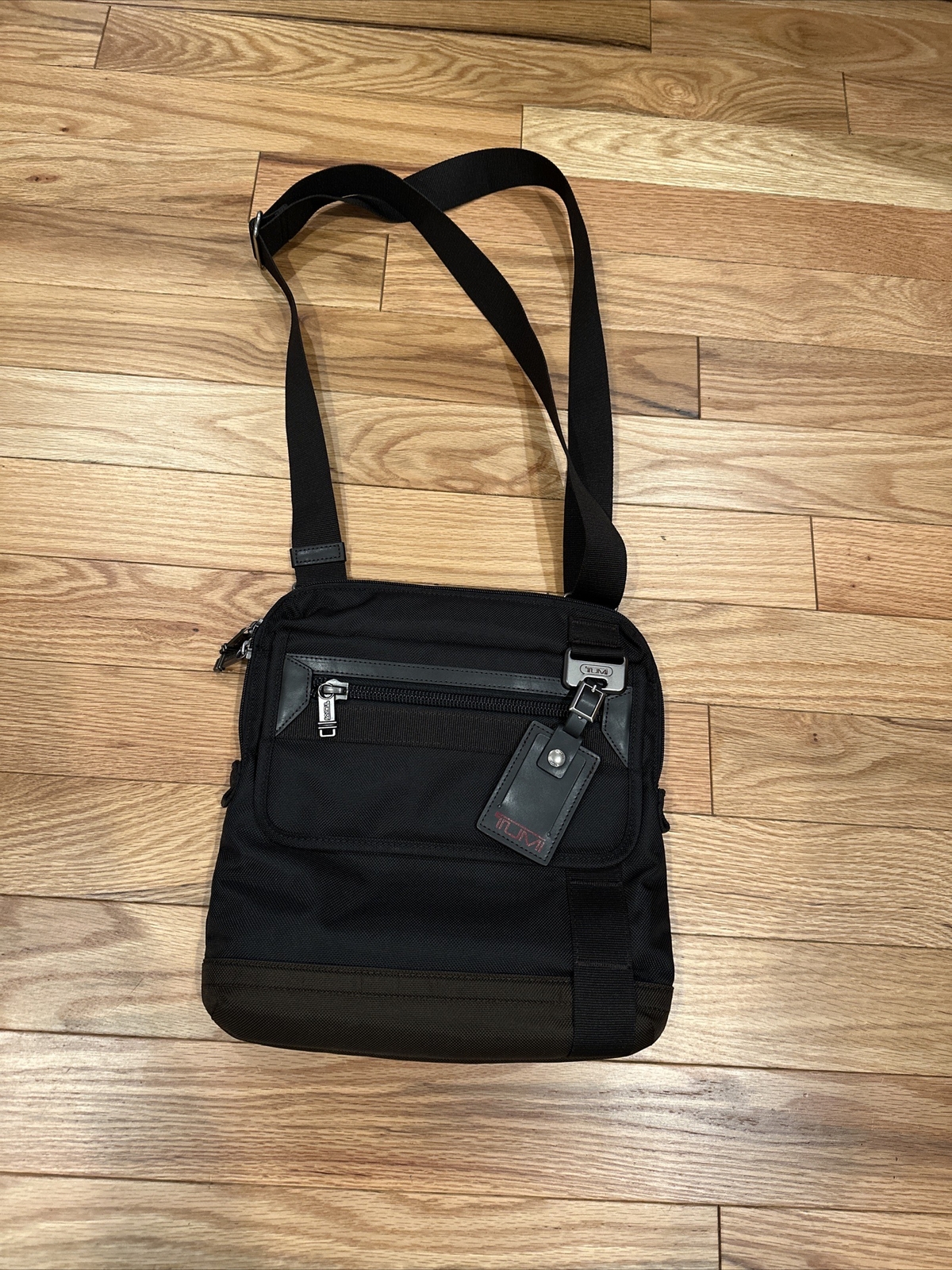 TUMI Eastern Zip Top Flap Crossbody Hickory 275 eBay