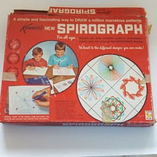 Kenner's SPIROGRAPH 401 Red Tray ARTISTIC Drawing TOY Game Missing Part