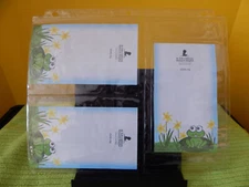 Rotman Protective Sheets for 4x6 Postcards - 3 Pockets - 3 Ring Binder-Lot of 25