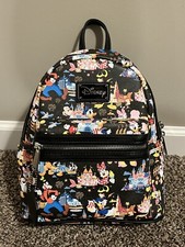 RARE NWT Loungefly Disneyland 2018 Annual Passholder Mini Backpack