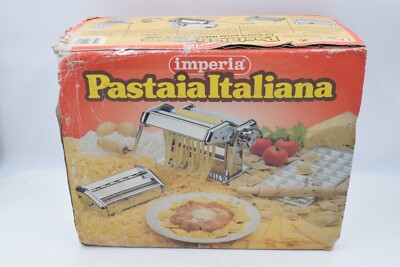 Imperia Nudelmaschine Italienische Nudelmaschine Ravioli Spaghetti Verpackt Komplett