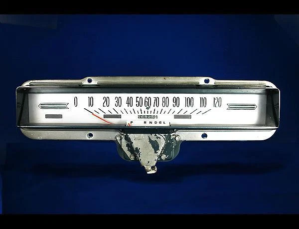 Medidores de cara blanca para Pontiac Catalina 1965 Foto 2 de 4