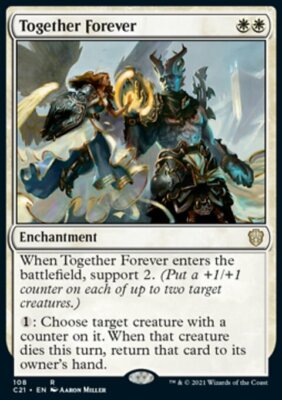 Magic the Gathering MTG Together Forever (108) Commander 2021   LP