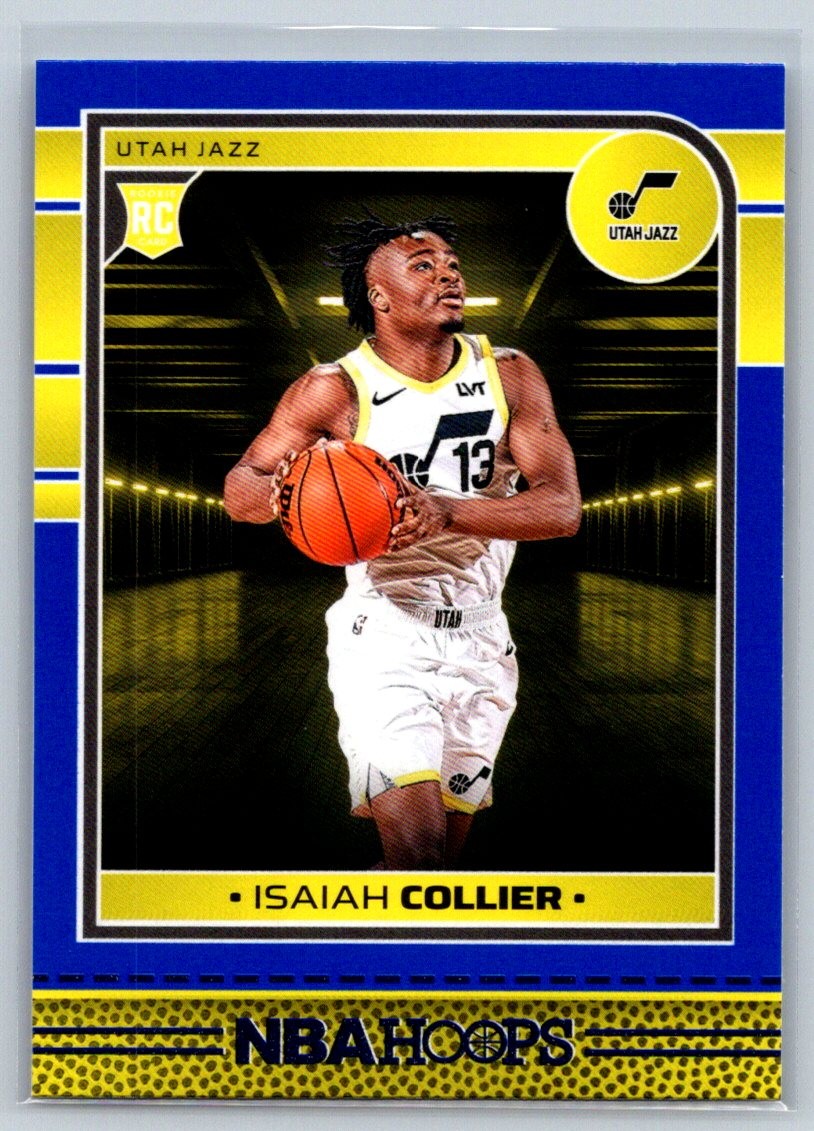 2024-25 Hoops #259 Isaiah Collier Blue