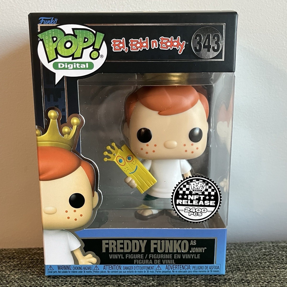 Funko Pop Freddy Funko As Jonny #343 LE 2400 Ed Edd Eddy | eBay