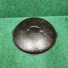 Rare #9 Vintage Unmarked Wagner Ware Cast Iron Hammered Skillet Lid 10.5"