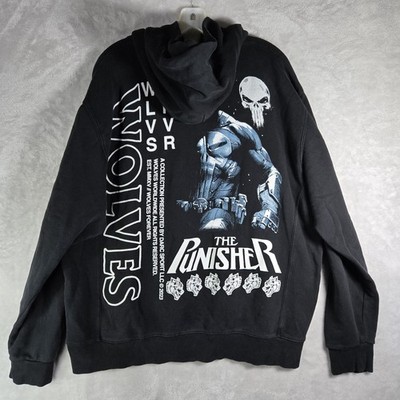Darc Sport Wolves Marvel The Punisher Size XL Extra Large Black