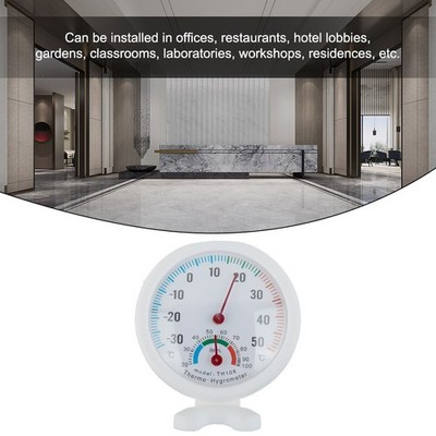Analog Thermometer Hygrometer Temperature Humidity Tester Meter Indoor & Outdoor