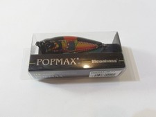 Megabass POPMAX KAZARIUMA BLACK Topwater Popper Bass Fishing Lure Japan 2026