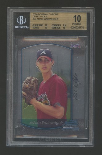 Adam Wainwright #93 2000 Bowman Chrome Draft Picks card