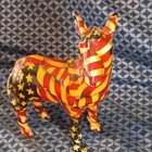 Patriotic American Flag Donkey Figurine Collectible Home Decor Shelf Display — photo 3