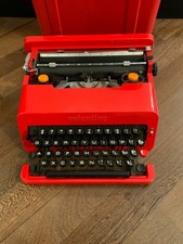 Olivetti Valentine macchina da scrivere con custodia perfettamente funzionante