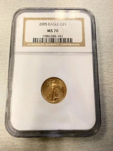 2005 American Gold Eagle 1/10 oz — photo from the most recent tracked eBay sale