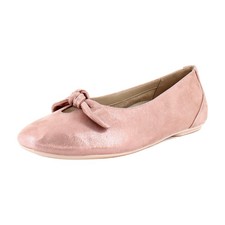 Vionic Tilly Womens Flats Cinder Rose Metallic Leather