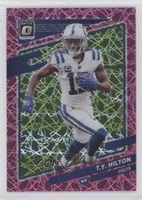 2021 Panini Donruss Optic Pink Velocity Prizm 78/79 TY Hilton #107 1hs9