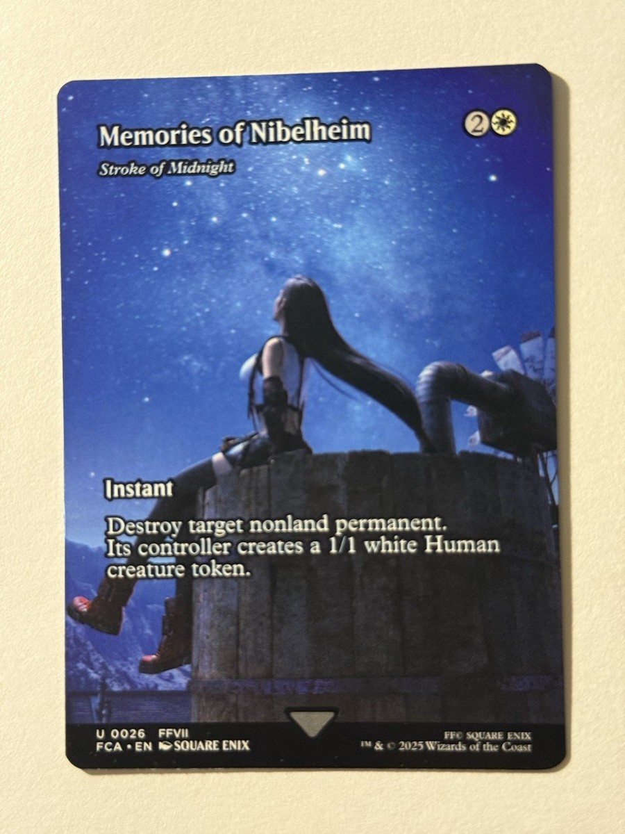 Memories of Nibelheim (Showcase) 0026 MTG Final Fantasy: Through the Ages  (FCA) | eBay