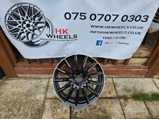 20" MERCEDES GLA GLB CLASS AMG 13 SPOKE ALLOY WHEEL A2474011600 8J ET48 BLACK